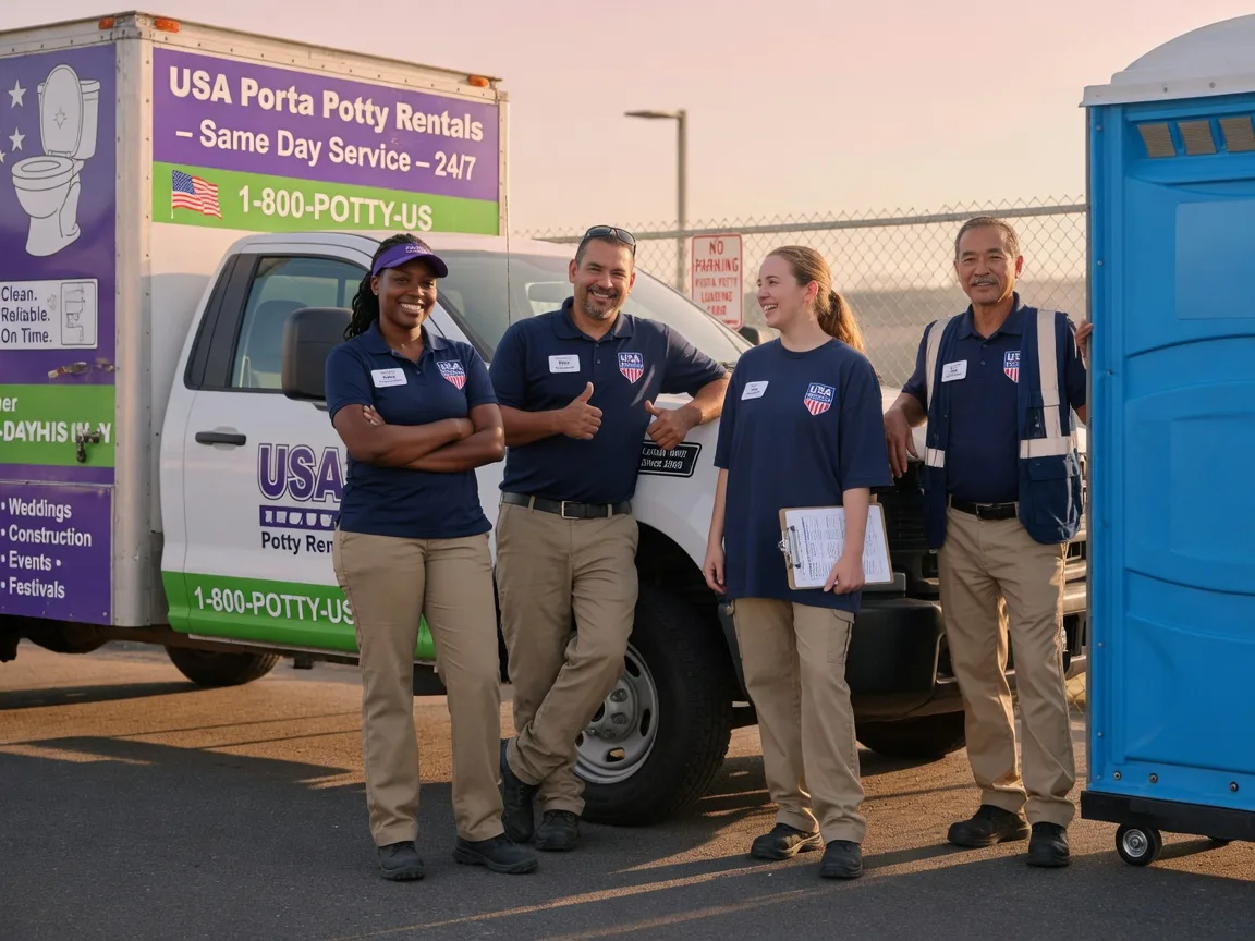 Porta Potty Rental company in Waterford, WI