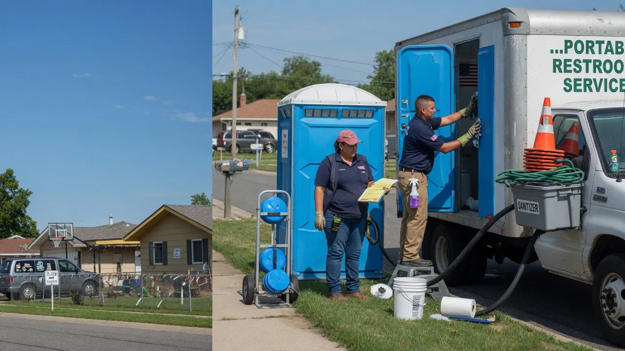Portable Toilet Rental in Waterford, WI near me